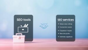 Best SEO tools vs SEO services